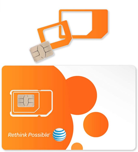 New att gophone sim - new,